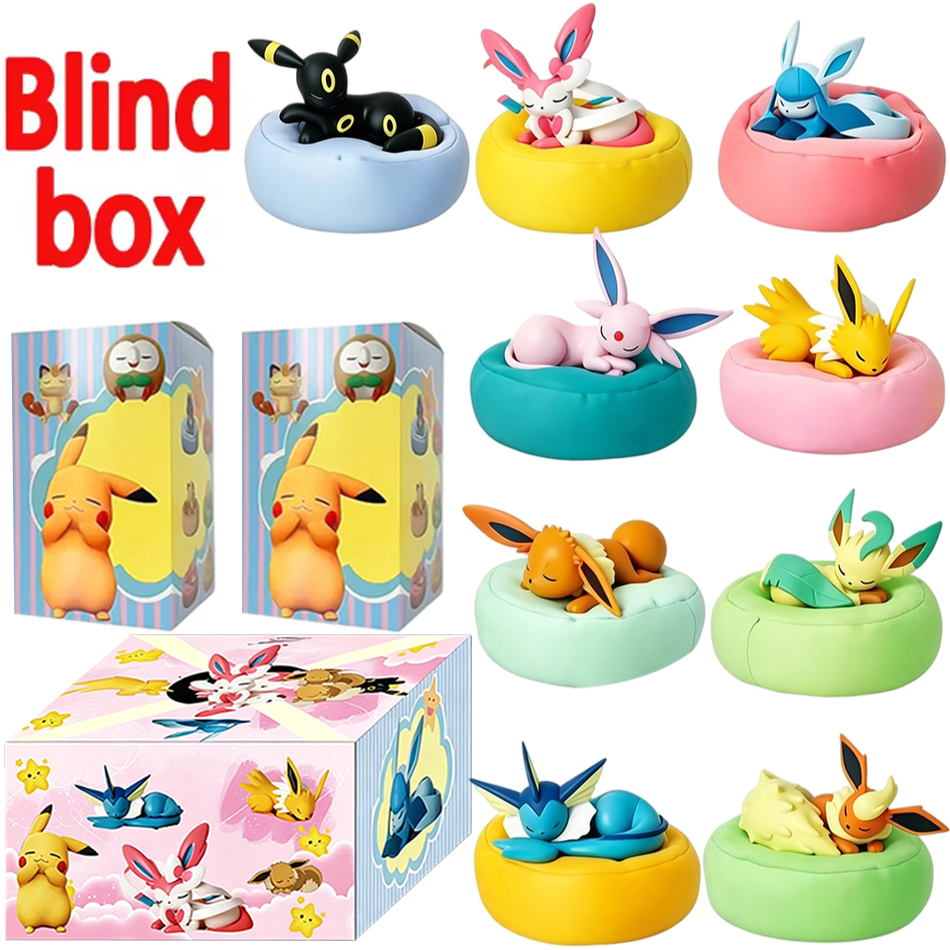 Model Kit Pokemon - Anime Pokémon Eevee blind box Model