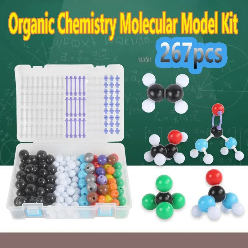 Model Kit Exodia - 267pcs Atom Structure Set Chemical Molecular