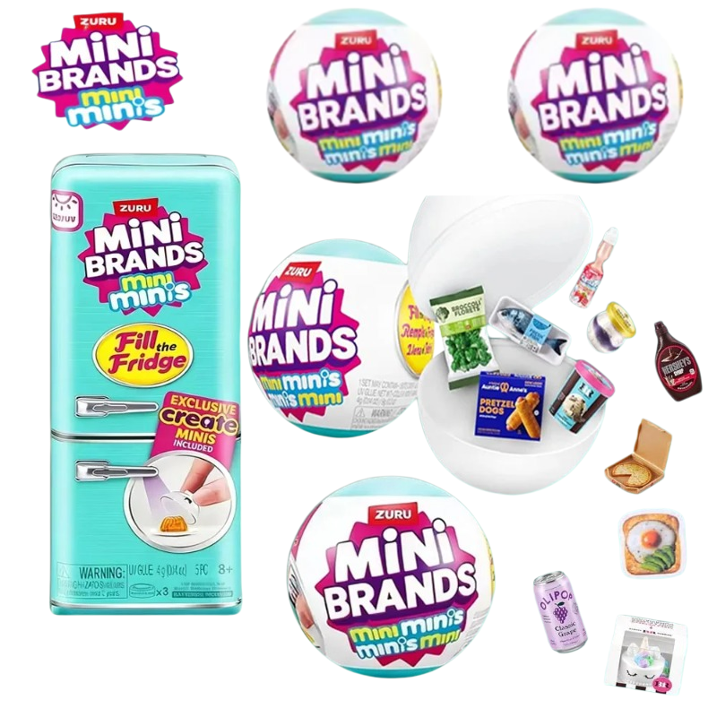 Model Kit Brand - ZURU Mini Brand Surprise Refrigerator Ball