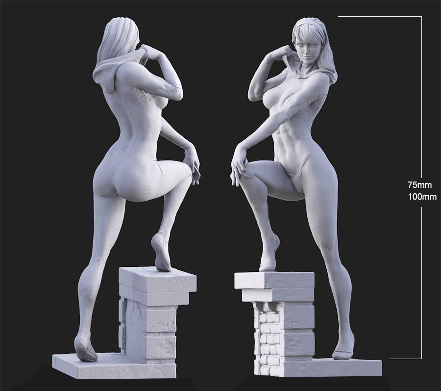 Model Kit Reshiram - 1/24 75mm 1/18 100mm Resin Model
