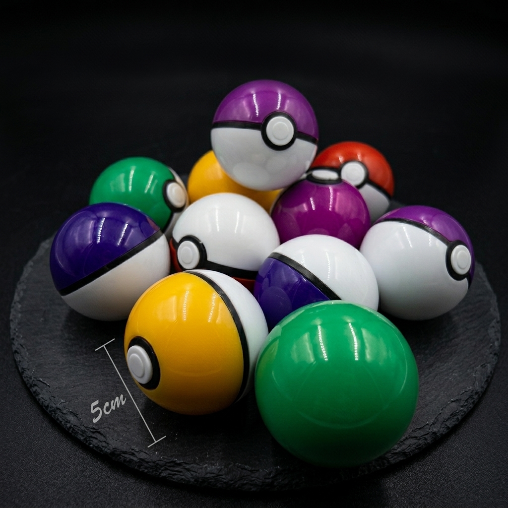 Model Kit Pokemon - Bandai Pokemon 50mm Pokeball Capsule Gashapon