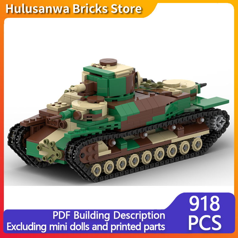 Model Kit Metal Slug - Type 95 Ro-Go Military Tanks Model