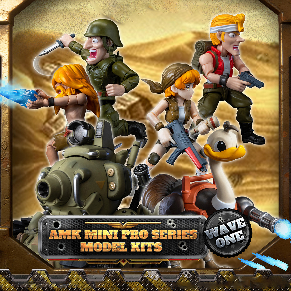 Model Kit Metal Slug - HIPLAY Yolopark AMK MINI Pro Metal