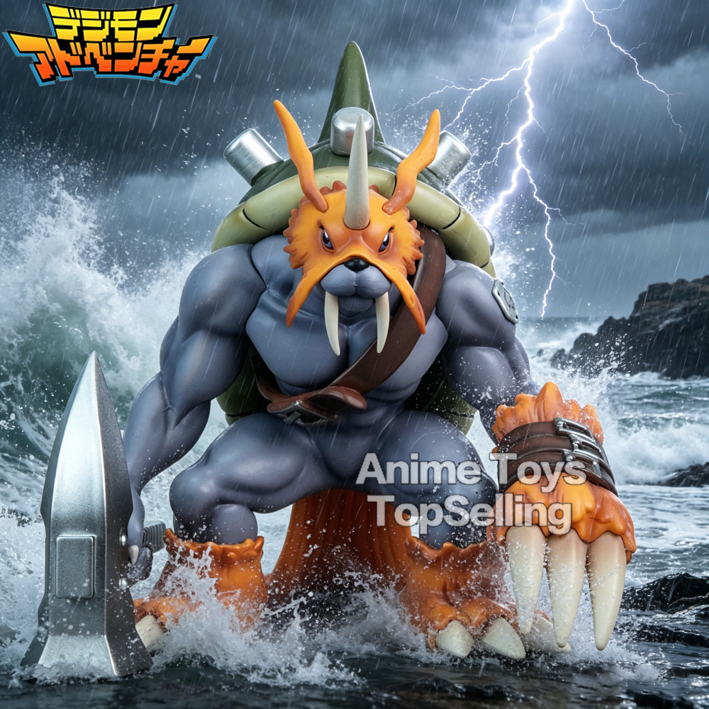 Model Kit Digimon - 21cm Anime Digimon Adventure Figure Zudomon