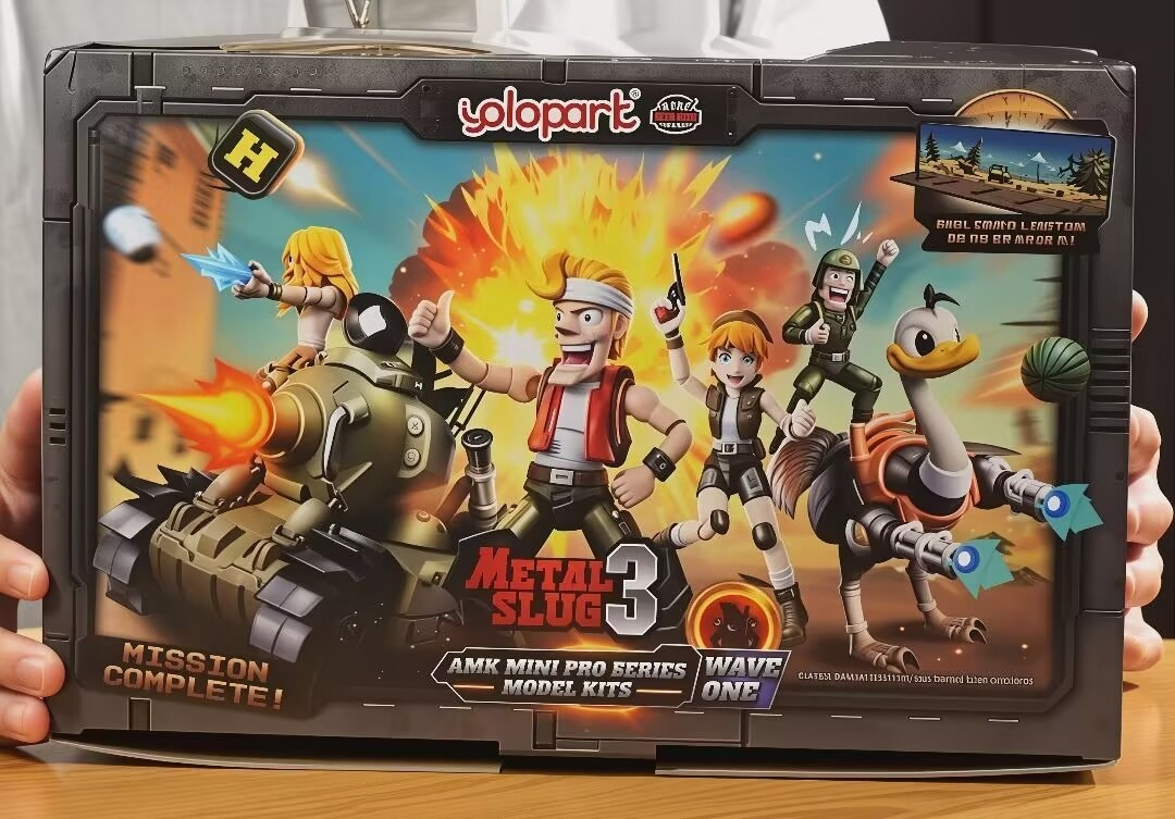 Model Kit Metal Slug - In-stock YOLOPARK Metal Slug 3 First