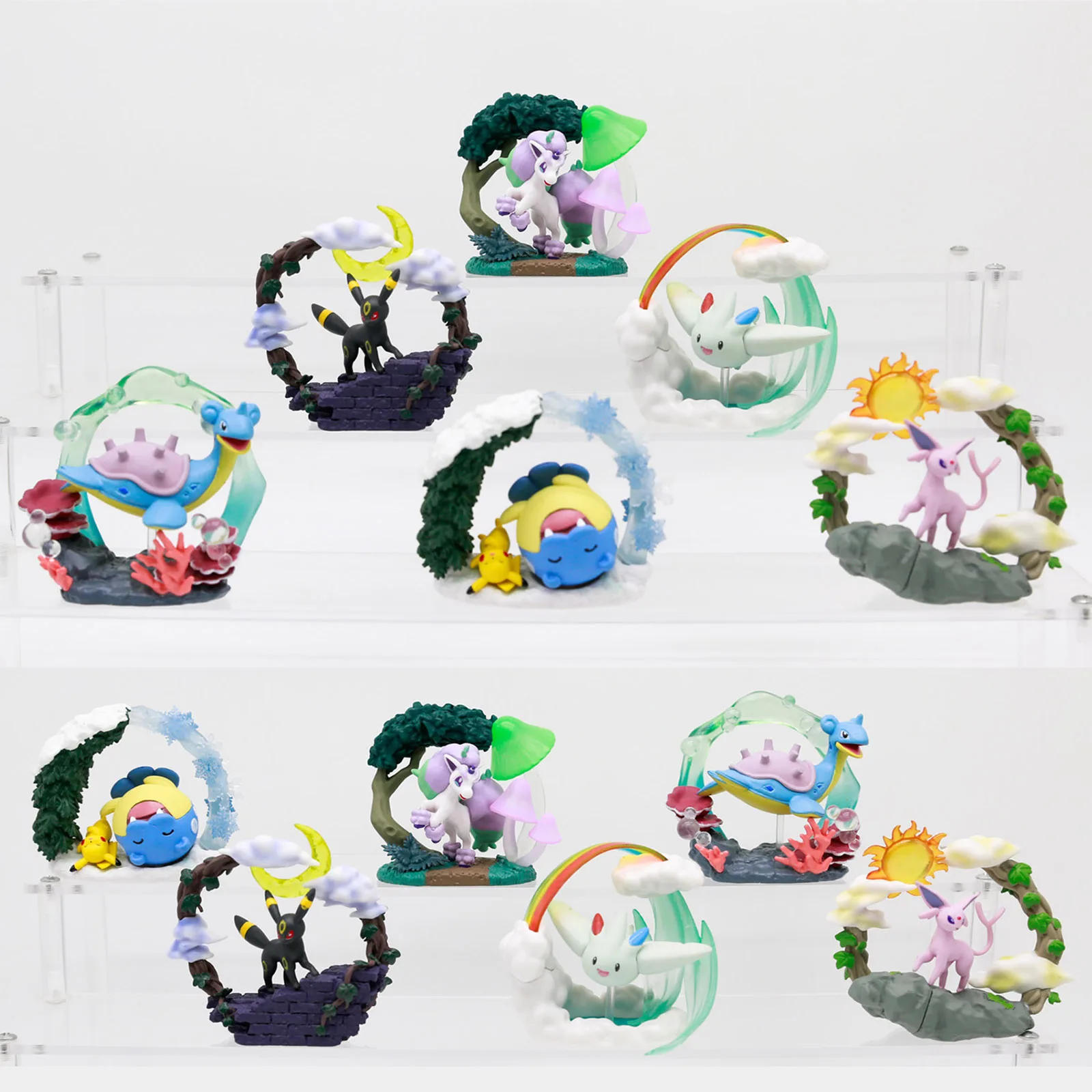 Model Kit Pokemon - Pokemon Miniature Circular Diorama Collection Blind