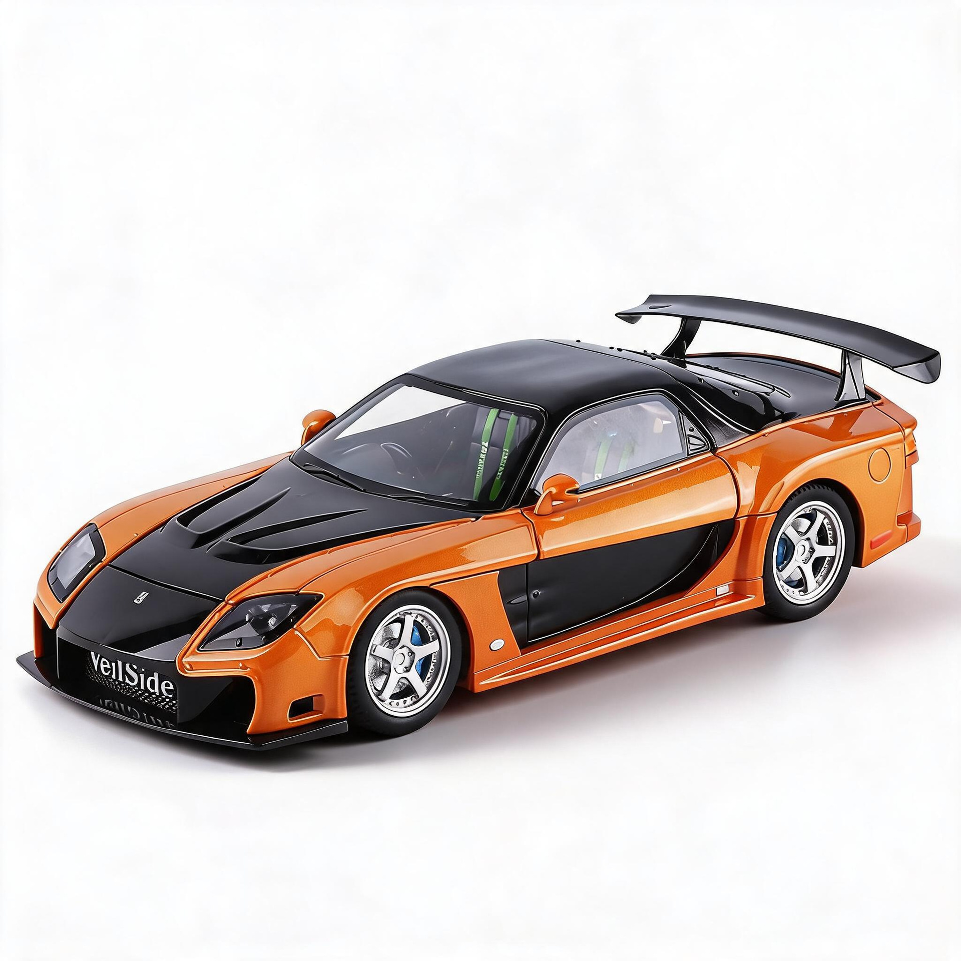 Model Kit Jdm - 1:24 RX7 RX-7 Supercar Sports Alloy