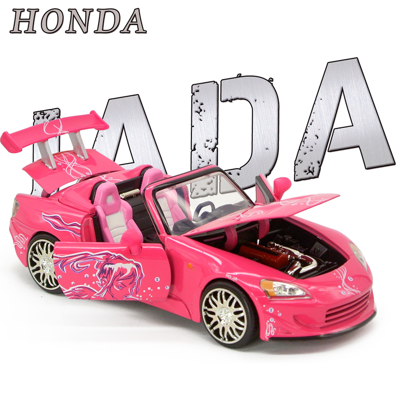 Model Kit Jdm - 1:24 Honda S2000 Alloy Sports Car