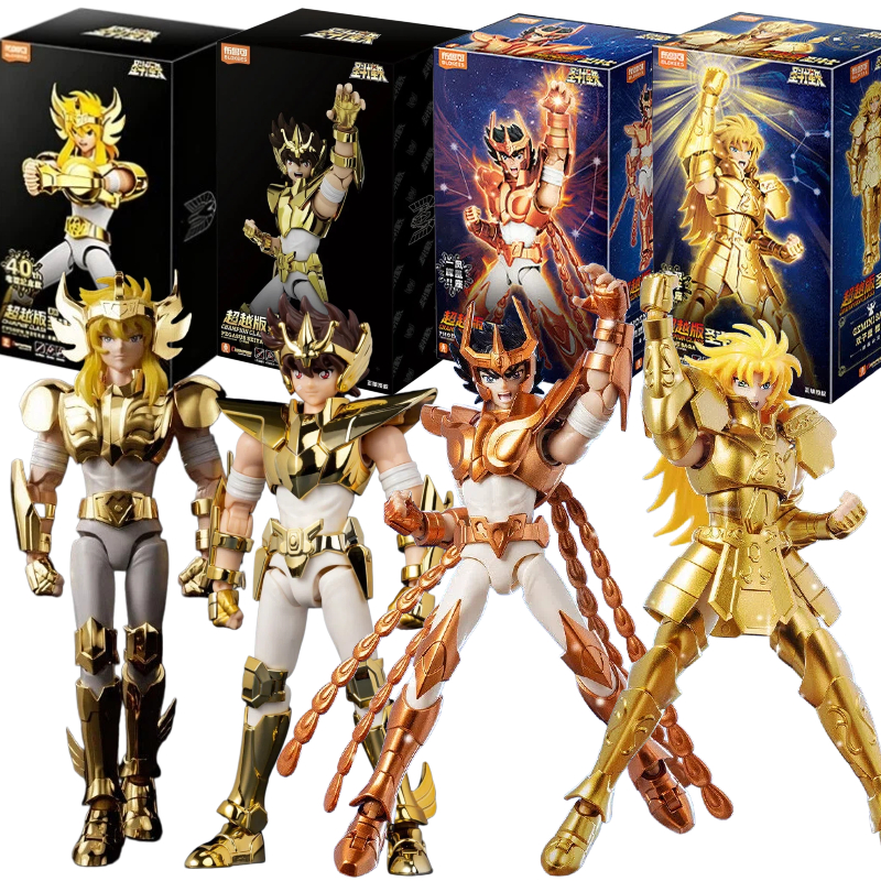 Model Kit Kiryu - Blokees Gold Saint Seiya Cygnus Deathmask