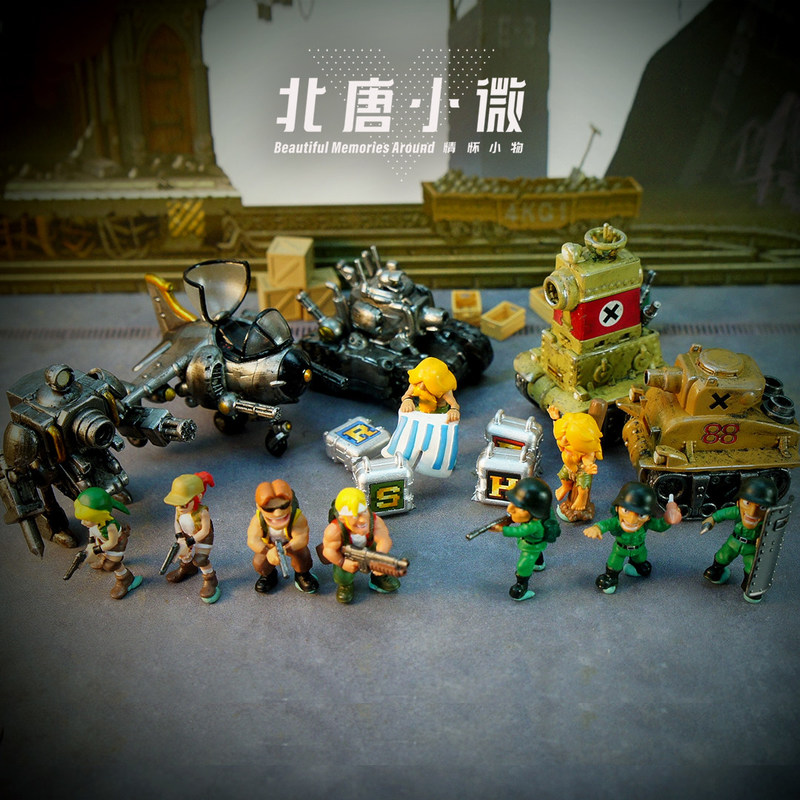 Beitang Xiaowei 1/64 Scale Met - مراجعة Model Kit Metal Slug وسعره