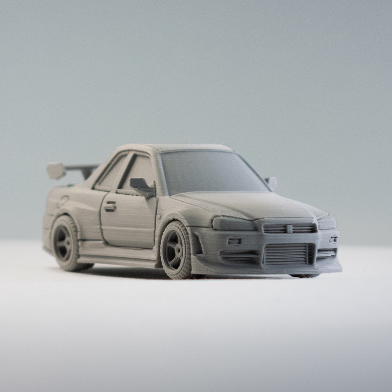 1/64 Scale GT-R Car Model 3D P - مراجعة Model Kit Jdm وسعره