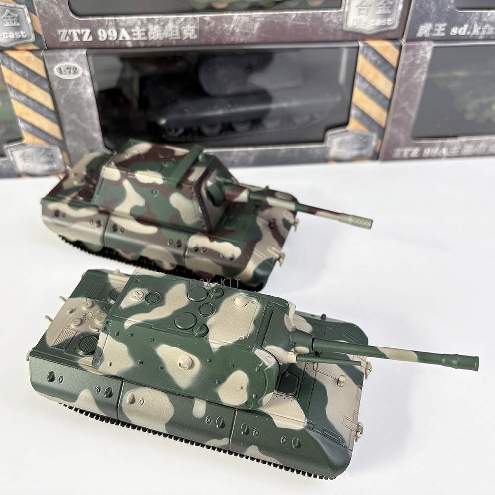 1/72 scale German E-100 heavy  - مراجعة Model Kit Tank وسعره