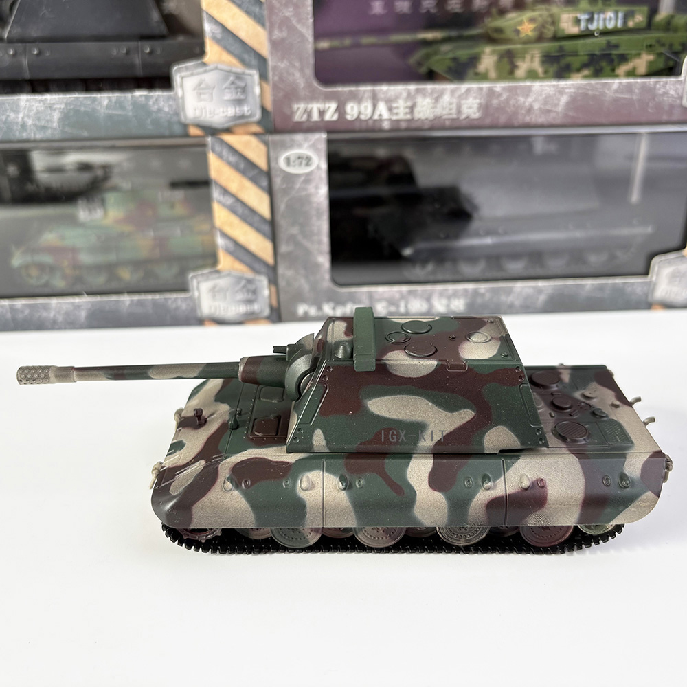 1/72 scale German E-100 heavy  - مراجعة Model Kit Tank وسعره