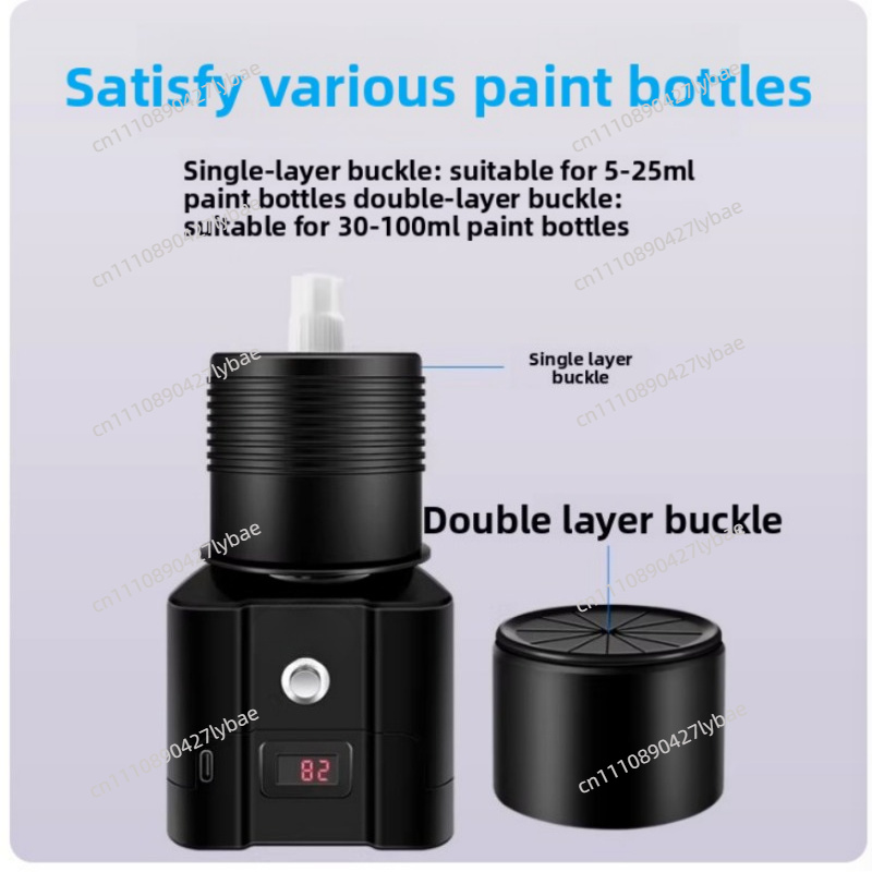 Electric Paint Shaker - Nail P - مراجعة Plastic Model Paint وسعره