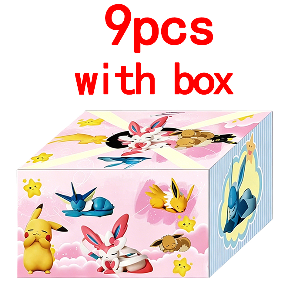 Anime Pokémon Eevee blind box  - مراجعة Model Kit Pokemon وسعره