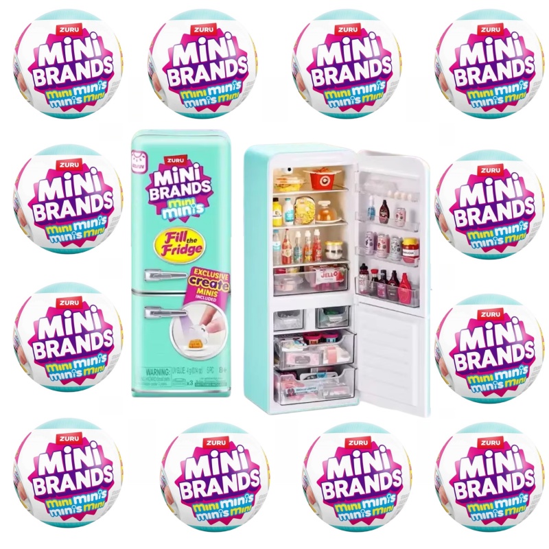 New ZURU Mini Brands Refrigera - مراجعة Model Kit Brand وسعره
