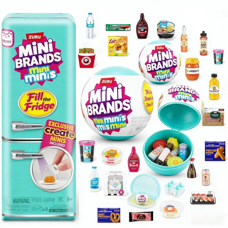 New ZURU Mini Brands Refrigera - مراجعة Model Kit Brand وسعره