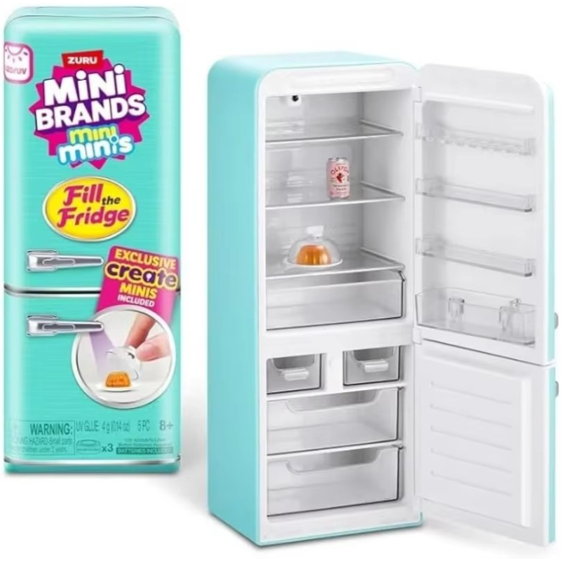 New ZURU Mini Brands Refrigera - مراجعة Model Kit Brand وسعره