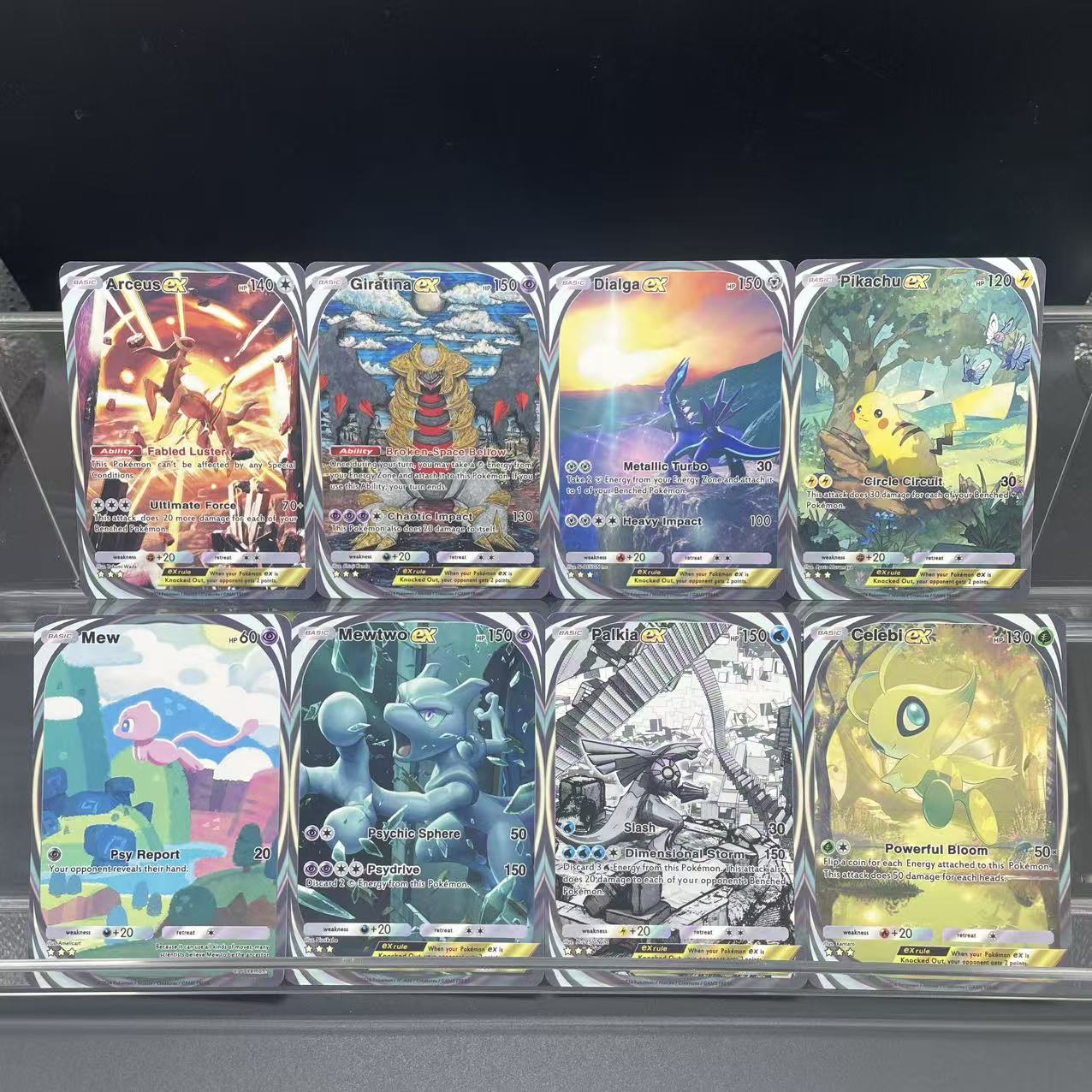 8Pcs/Set DIY Self-made Anime E - مراجعة Model Kit Pokemon وسعره