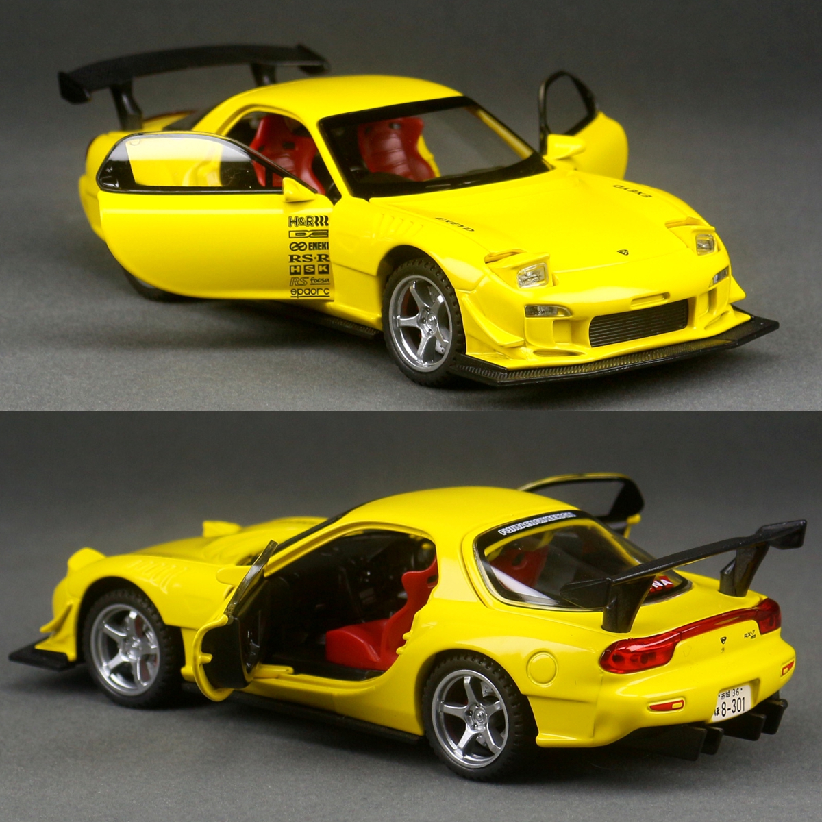 1/32 Mazda RX-7 FD3S Racing Mi - مراجعة Model Kit Jdm وسعره