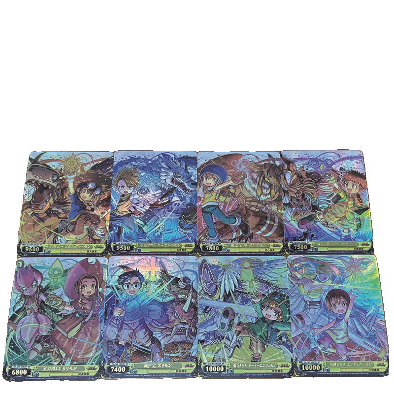 8Pcs/set Digimon Adventure Sel - مراجعة Model Kit Digimon وسعره