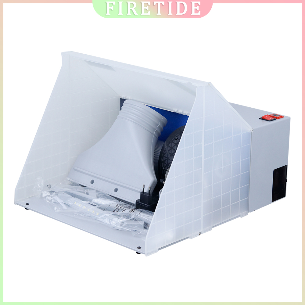 Portable Airbrush Spray Booth  - مراجعة Youtube Model Kit وسعره