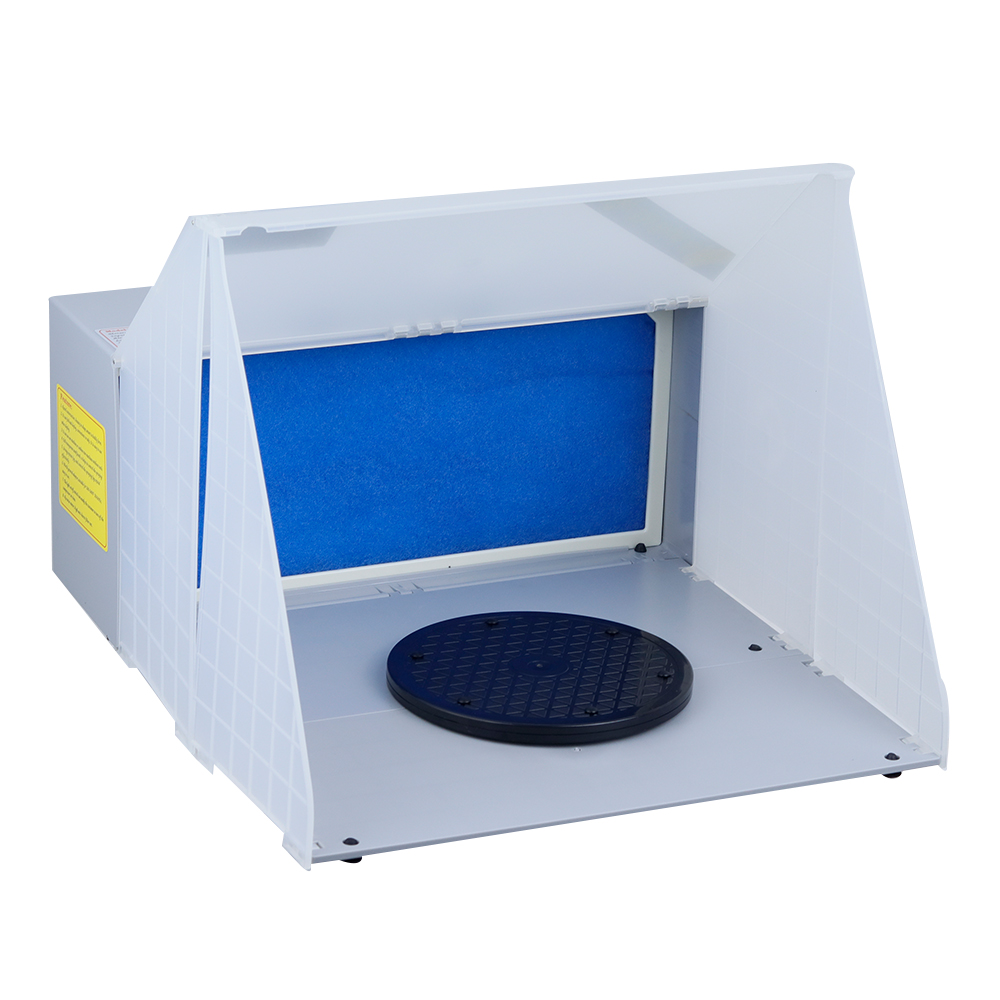 Portable Airbrush Spray Booth  - مراجعة Youtube Model Kit وسعره