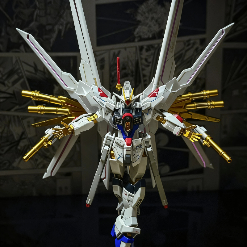 HG SEED 1/144 Mighty Strike Fr - مراجعة Model Kit Third Party وسعره