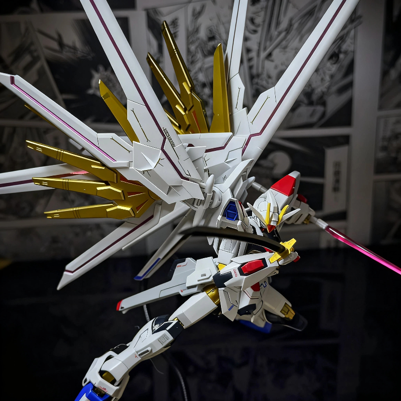 HG SEED 1/144 Mighty Strike Fr - مراجعة Model Kit Third Party وسعره