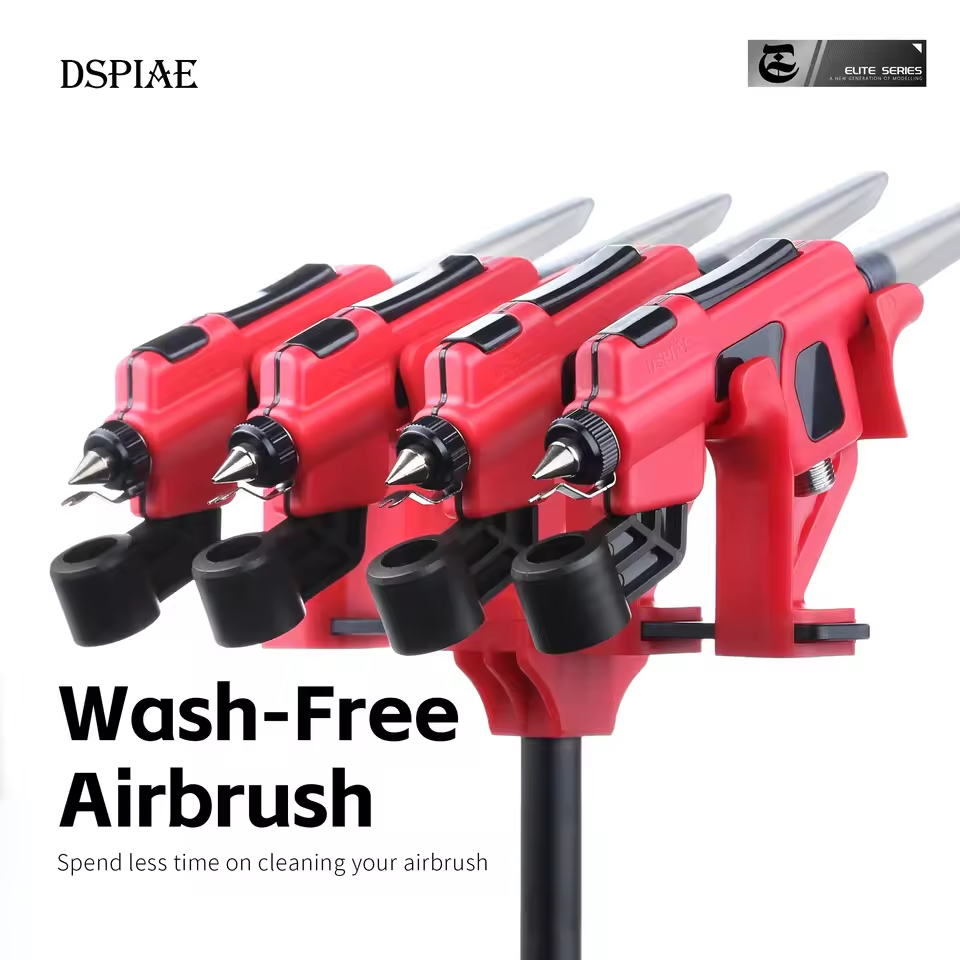 DSPIAE PT-AB Wash-Free Airbrus - مراجعة Model Kit Gundam Wing وسعره