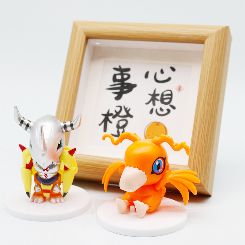 6pcs/set Digital Monster Kawai - مراجعة Model Kit Digimon وسعره