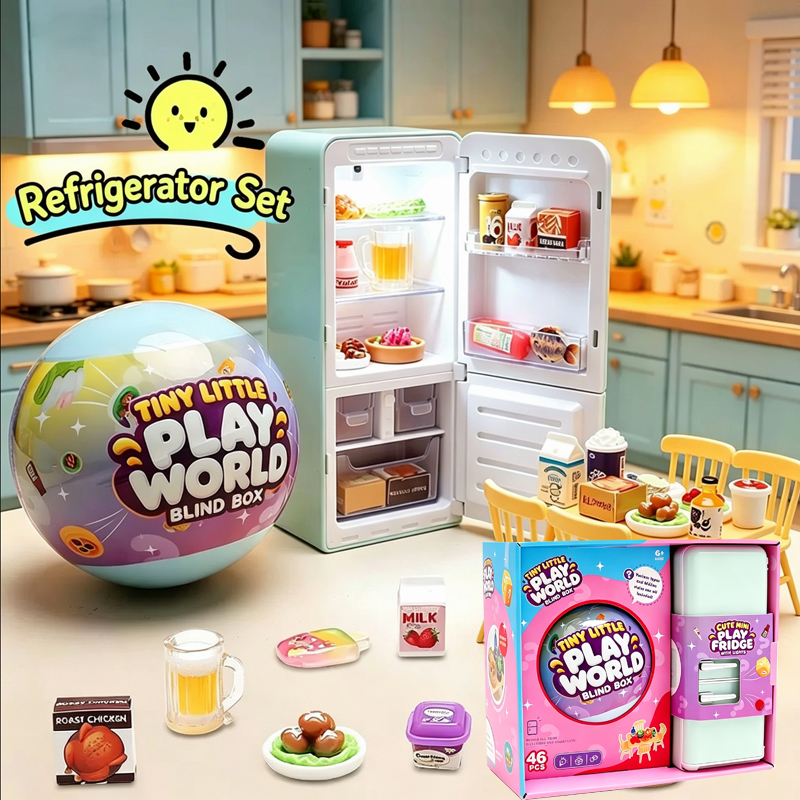 2026 New Mini Fridge Blind Box - مراجعة Model Kit Brand وسعره