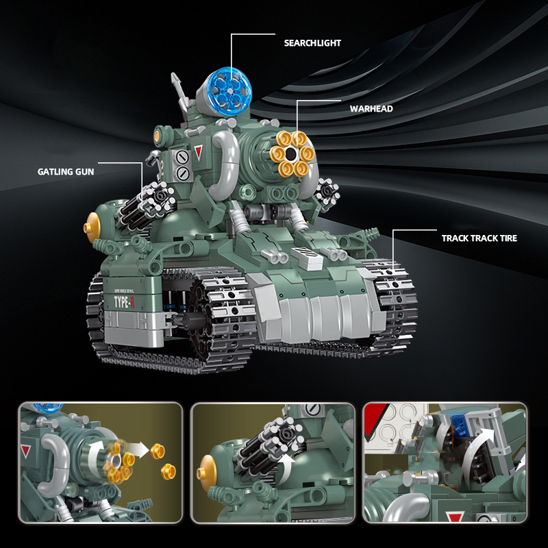 Technical 2.4ghz Rc Building B - مراجعة Model Kit Metal Slug وسعره