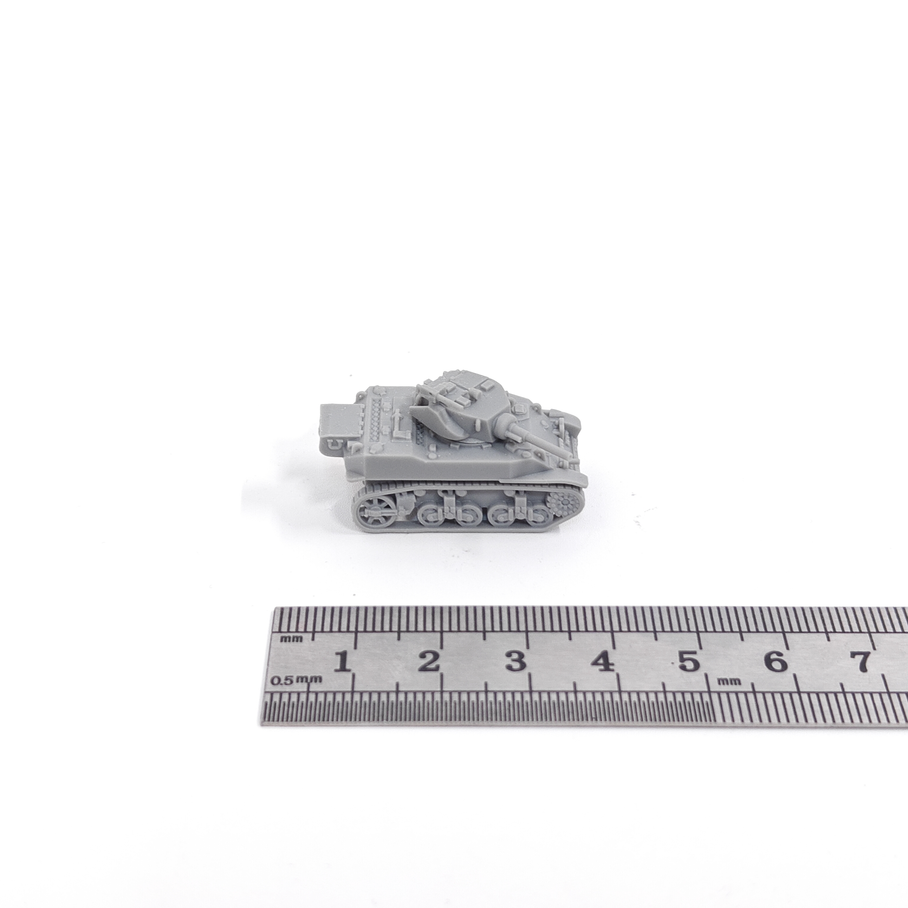 1/144 Scale  M5A1 Stuart Light - مراجعة Model Kit Cangdao وسعره