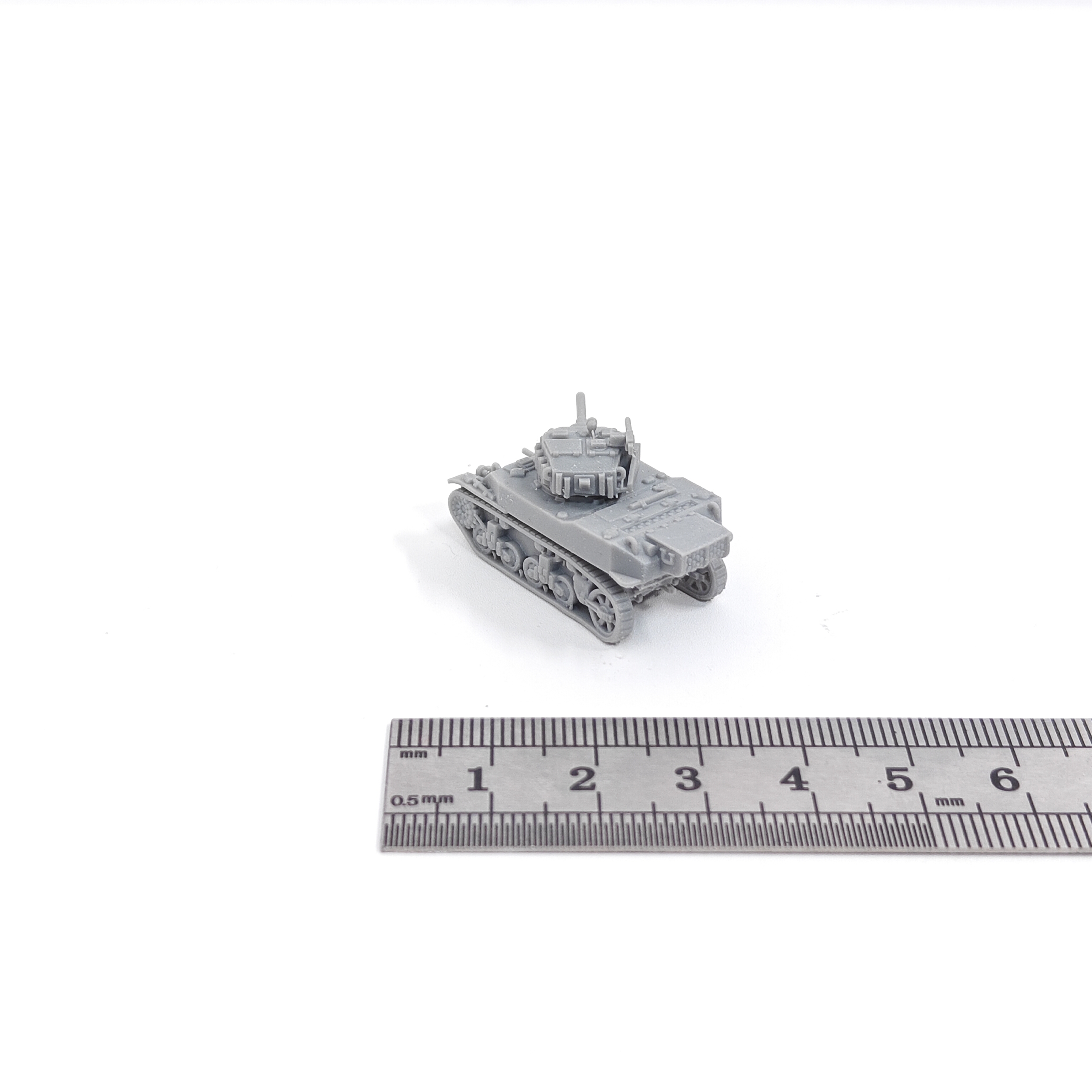 1/144 Scale  M5A1 Stuart Light - مراجعة Model Kit Cangdao وسعره