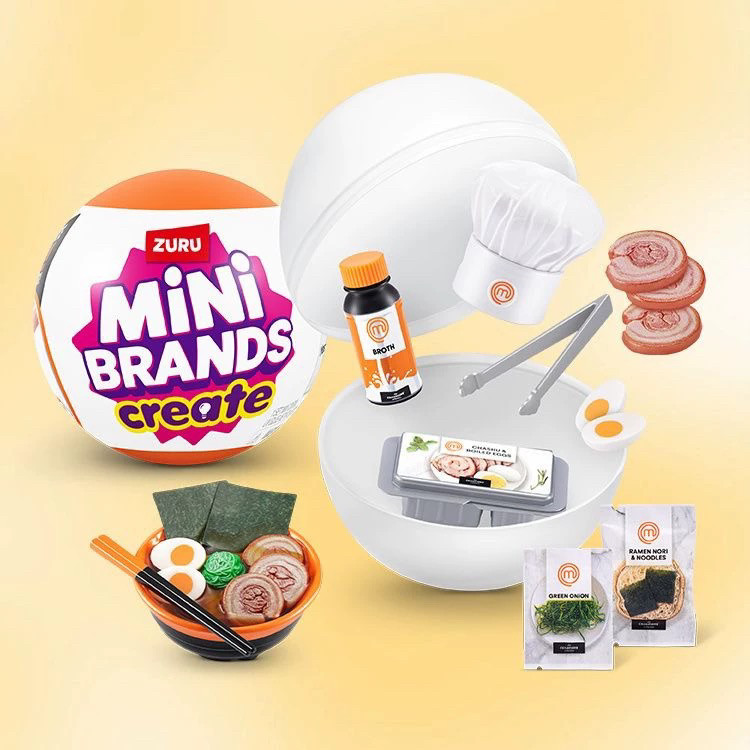 5x Surprise Ball Mini Brands C - مراجعة Model Kit Brand وسعره