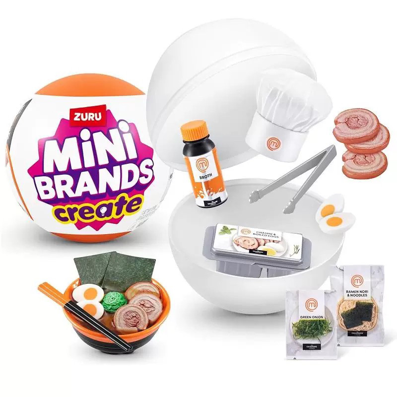 5x Surprise Ball Mini Brands C - مراجعة Model Kit Brand وسعره