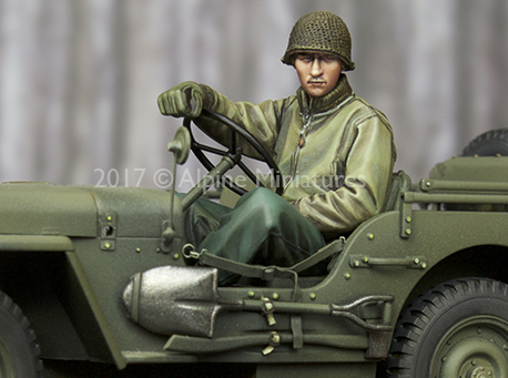 1:35 Resin kit  US Jeep Driver - مراجعة Model Kit Cangdao وسعره