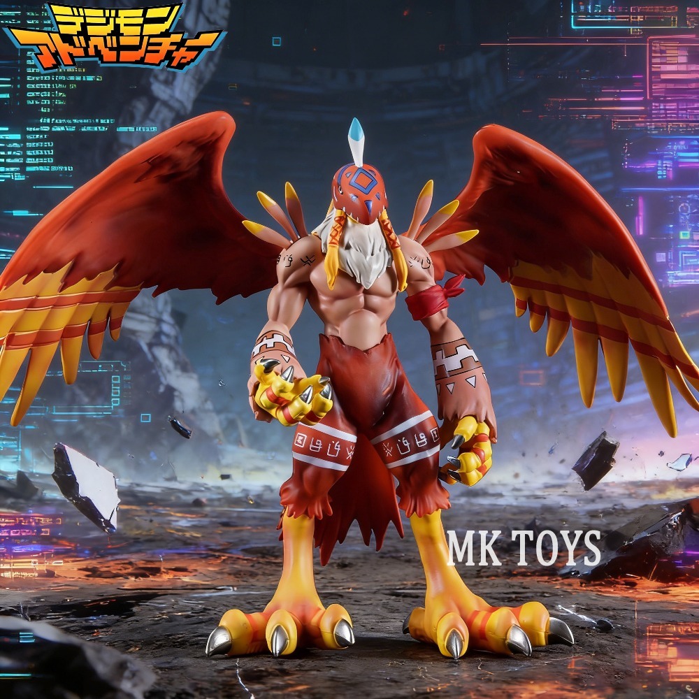 18cm Anime Digimon Adventure F - مراجعة Model Kit Digimon وسعره