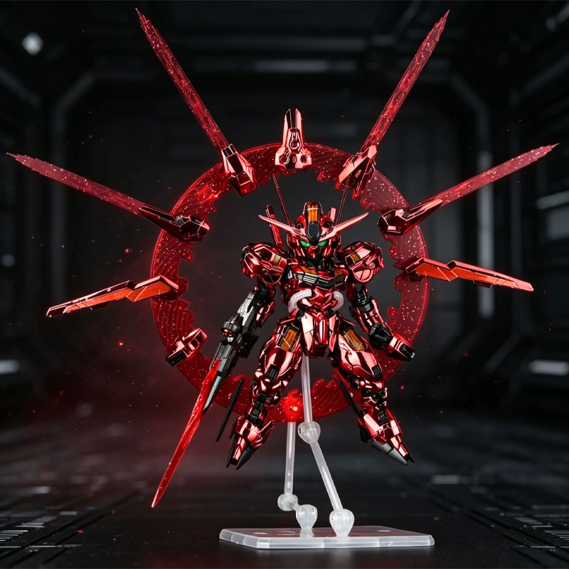 MGSD Aerial Action Figure XVX- - مراجعة Model Kit Gundam Wing وسعره