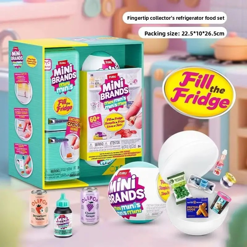 Mini Brands Fill The Fridge Bl - مراجعة Model Kit Brand وسعره