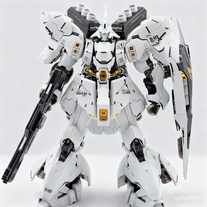 RG 1/144 MSN-04 Sazabi White S - مراجعة Model Kit Third Party وسعره