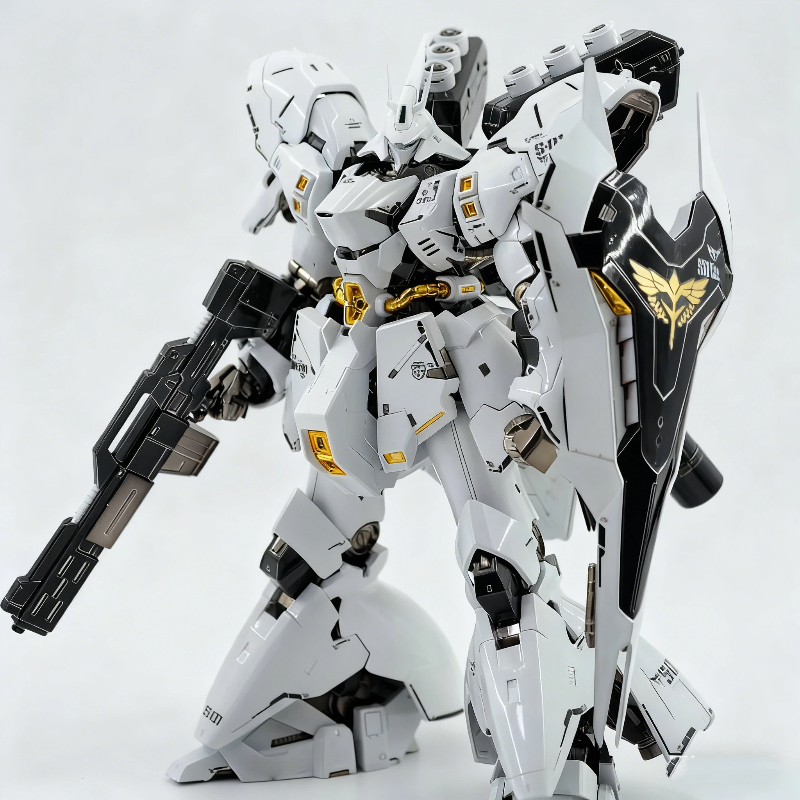 RG 1/144 MSN-04 Sazabi White S - مراجعة Model Kit Third Party وسعره