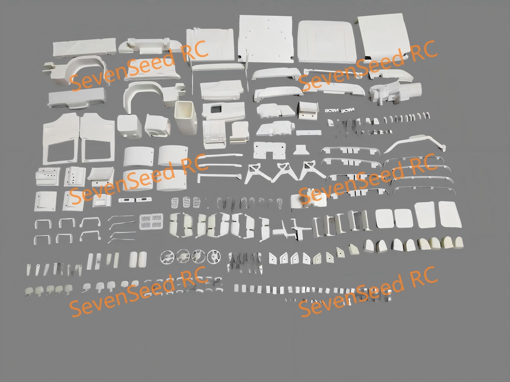 3d Printed Truck KIT SCANI XT  - مراجعة Model Kit Jdm وسعره