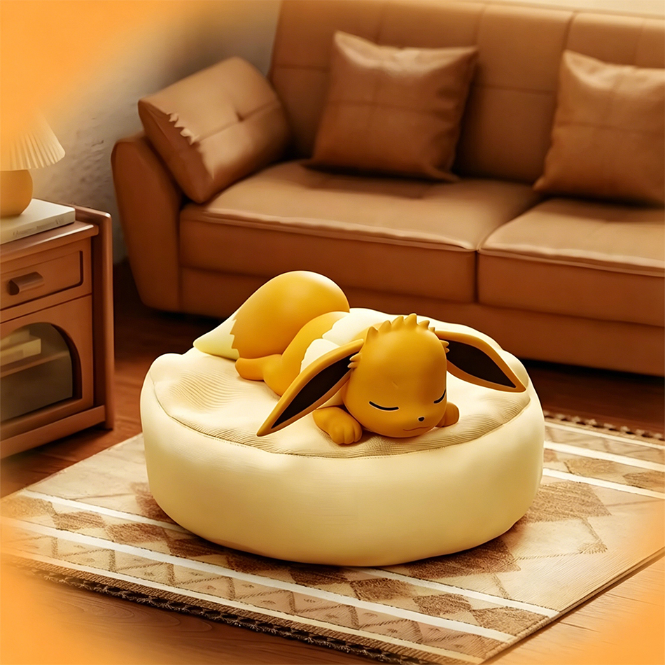 Spot Hot Anime Character Eevee - مراجعة Model Kit Pokemon وسعره