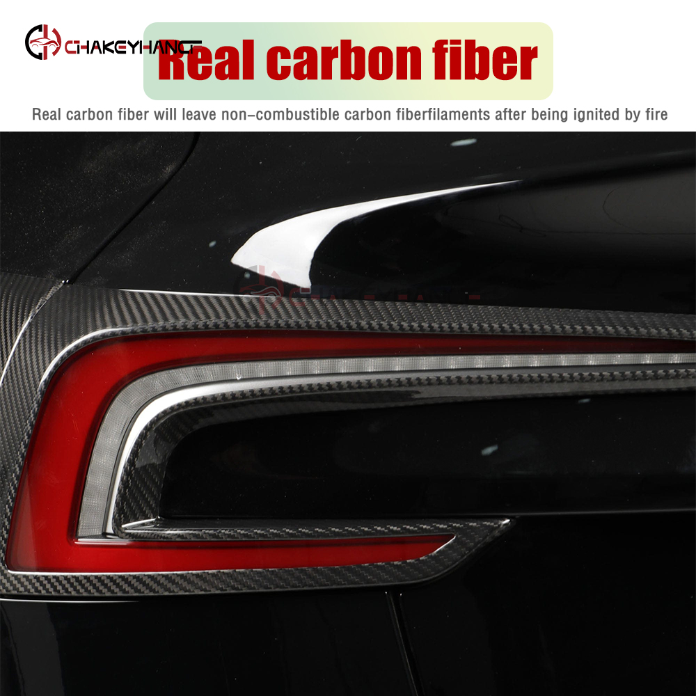 Real Carbon Fiber Rear Car Tai - مراجعة Model Kit Frame وسعره