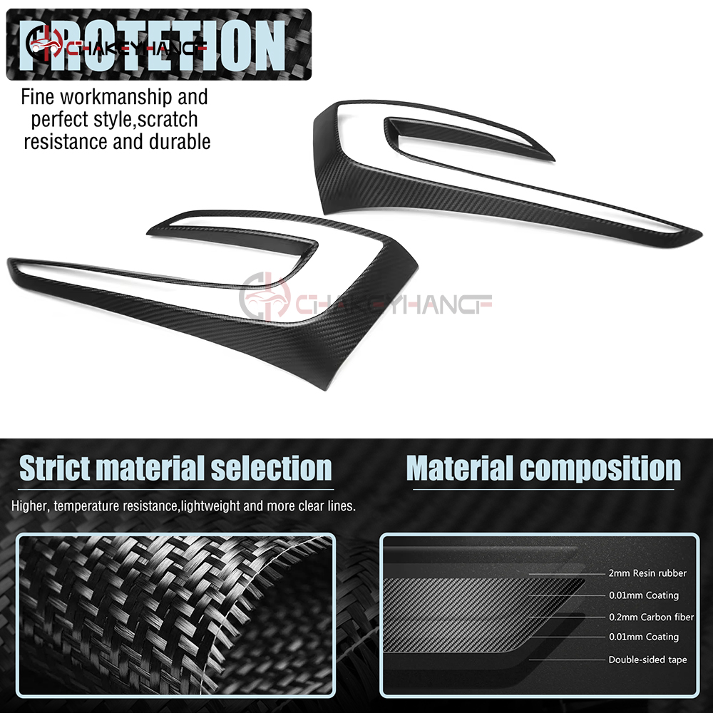 Real Carbon Fiber Rear Car Tai - مراجعة Model Kit Frame وسعره