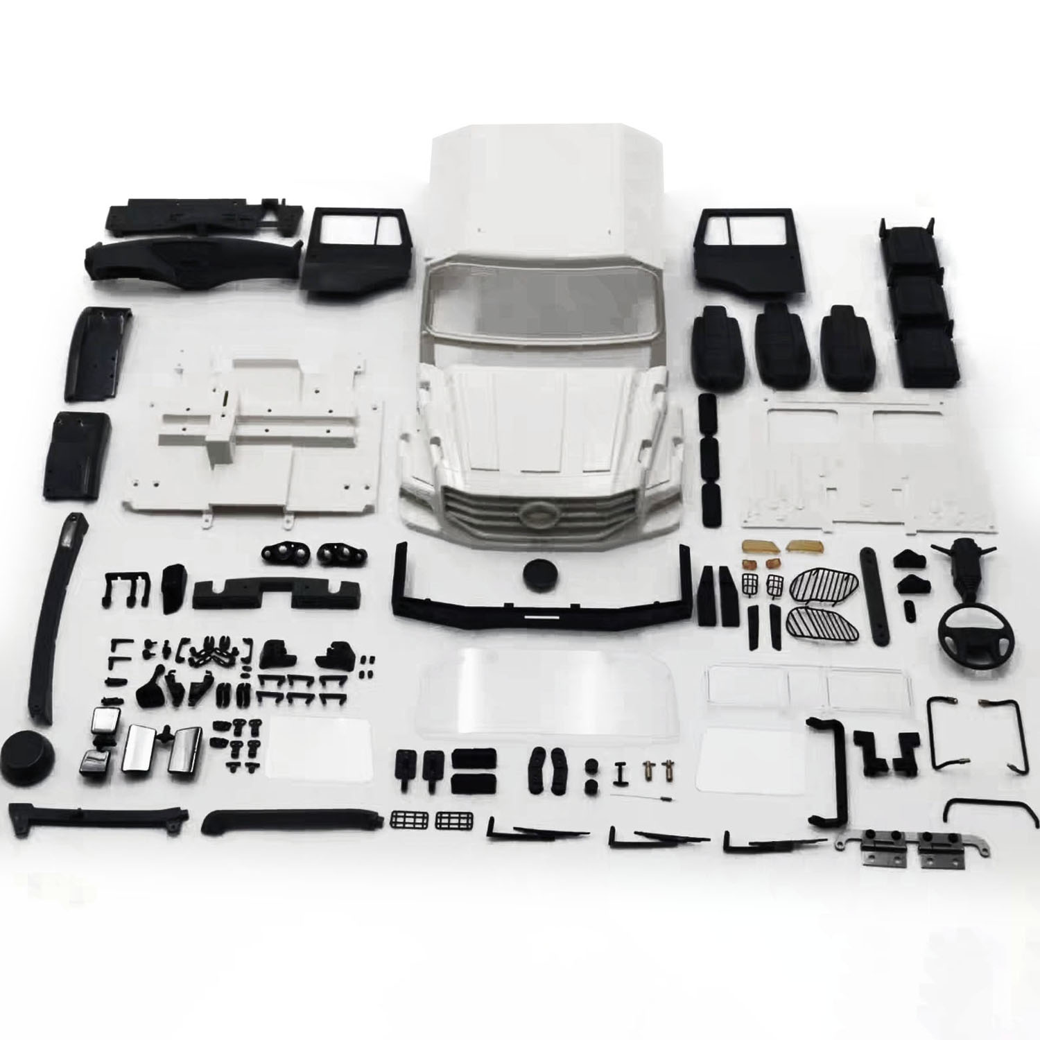 DIY 1/14 JDM-218B Radio Contro - مراجعة Model Kit Jdm وسعره