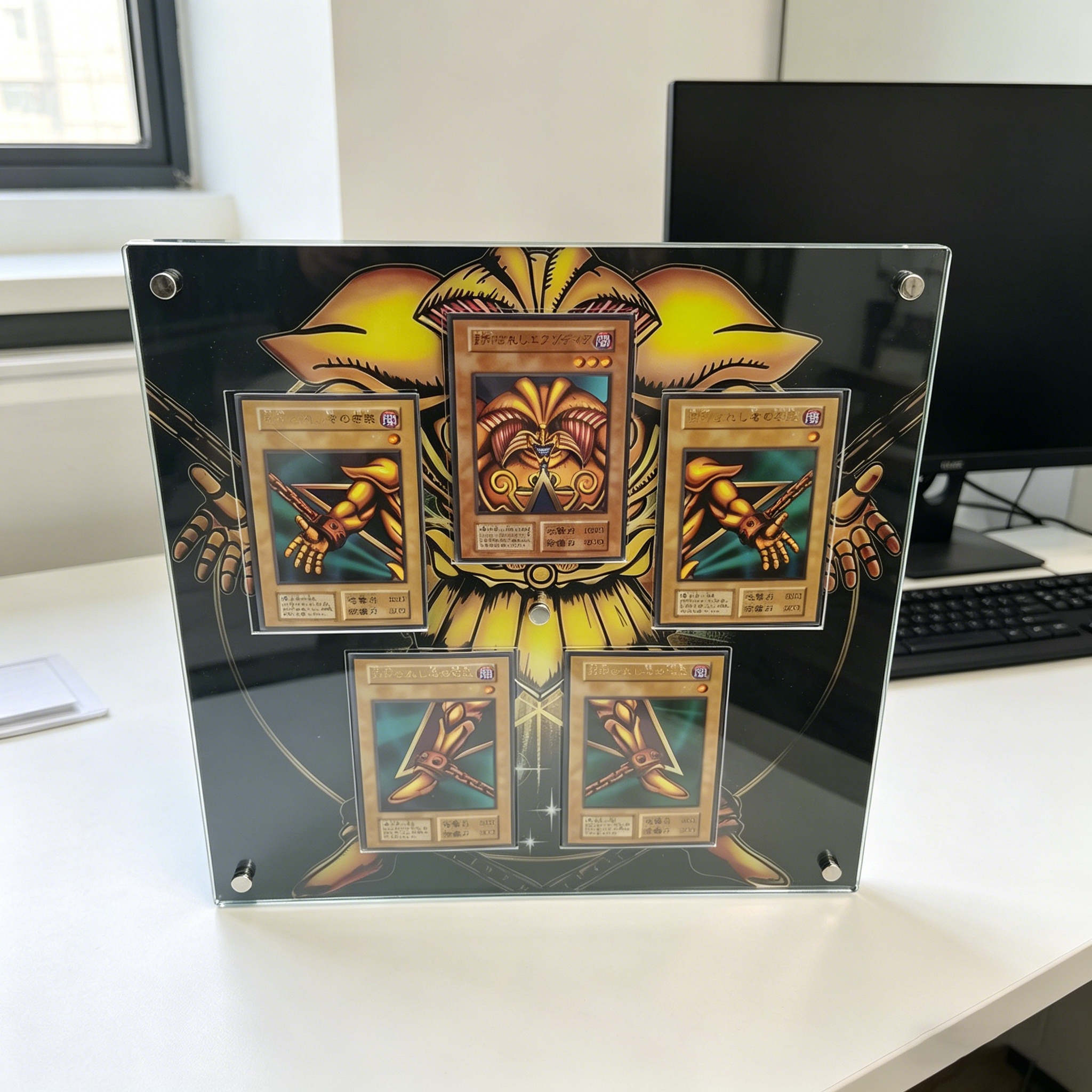 DIY Acrylic Card Brick Yu-Gi-O - مراجعة Model Kit Exodia وسعره