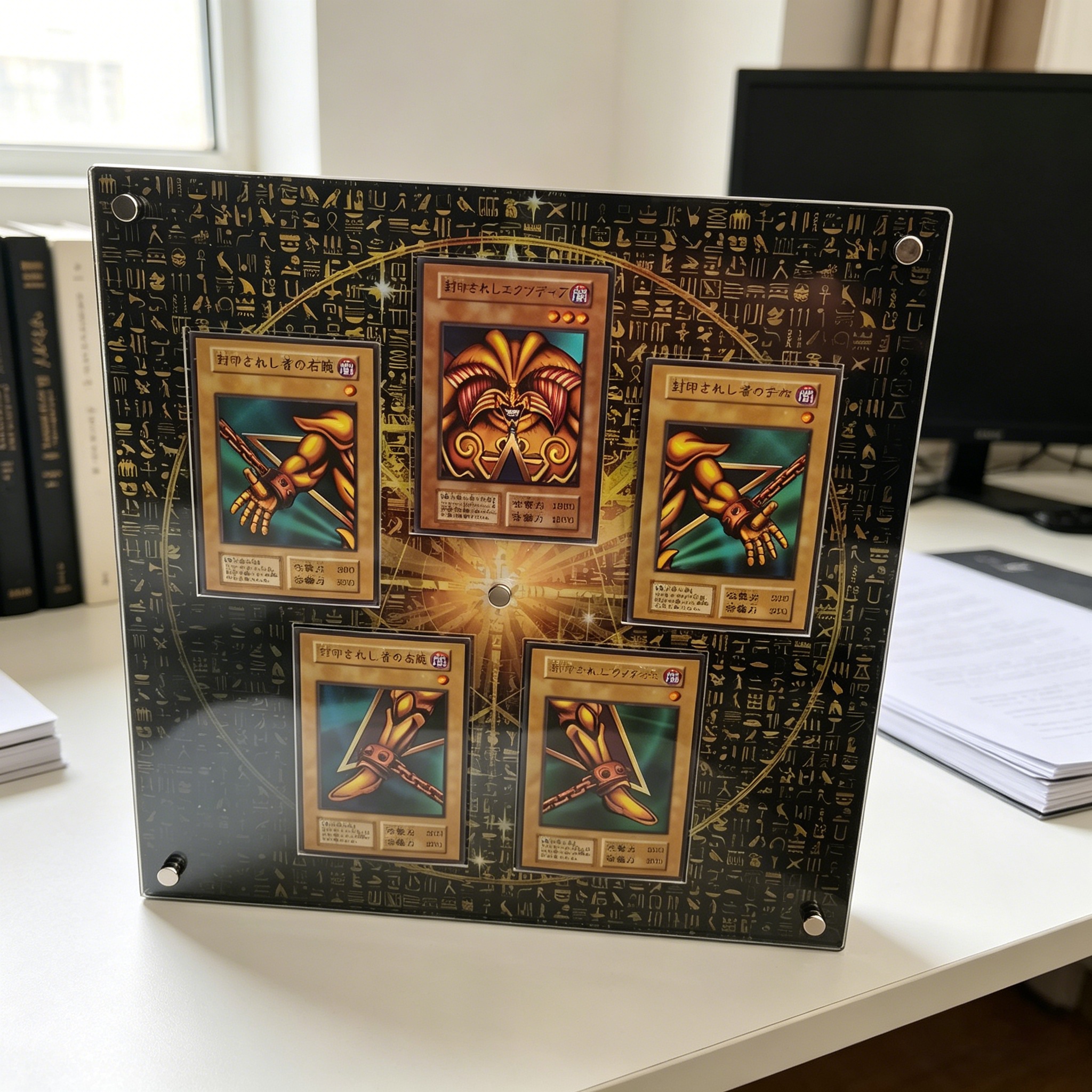 DIY Acrylic Card Brick Yu-Gi-O - مراجعة Model Kit Exodia وسعره